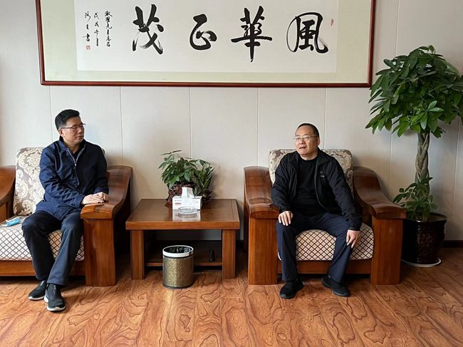 市委常委紀檢書記張存慶到公司調(diào)研